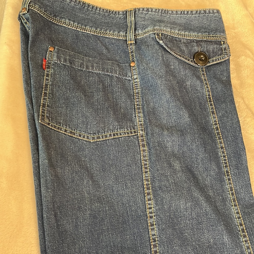 #134LEVI’S JEANS 12 Miss M wide leg - Picture 15 of 16